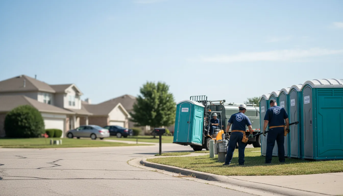 Porta Potty Rental in Morris Plains, NJ near me